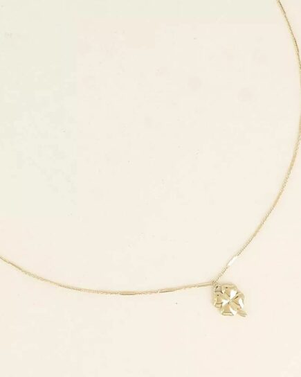 Collier - pendentif trèfle
