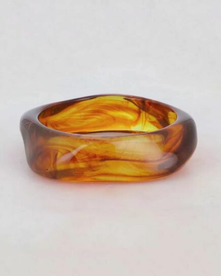 Jonc géométrique Ambre