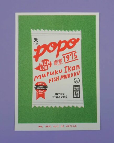 Popo fish Muruku - Impression risographique