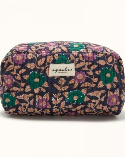 Big Trousse "Gayane" - Coeur Navy Forest