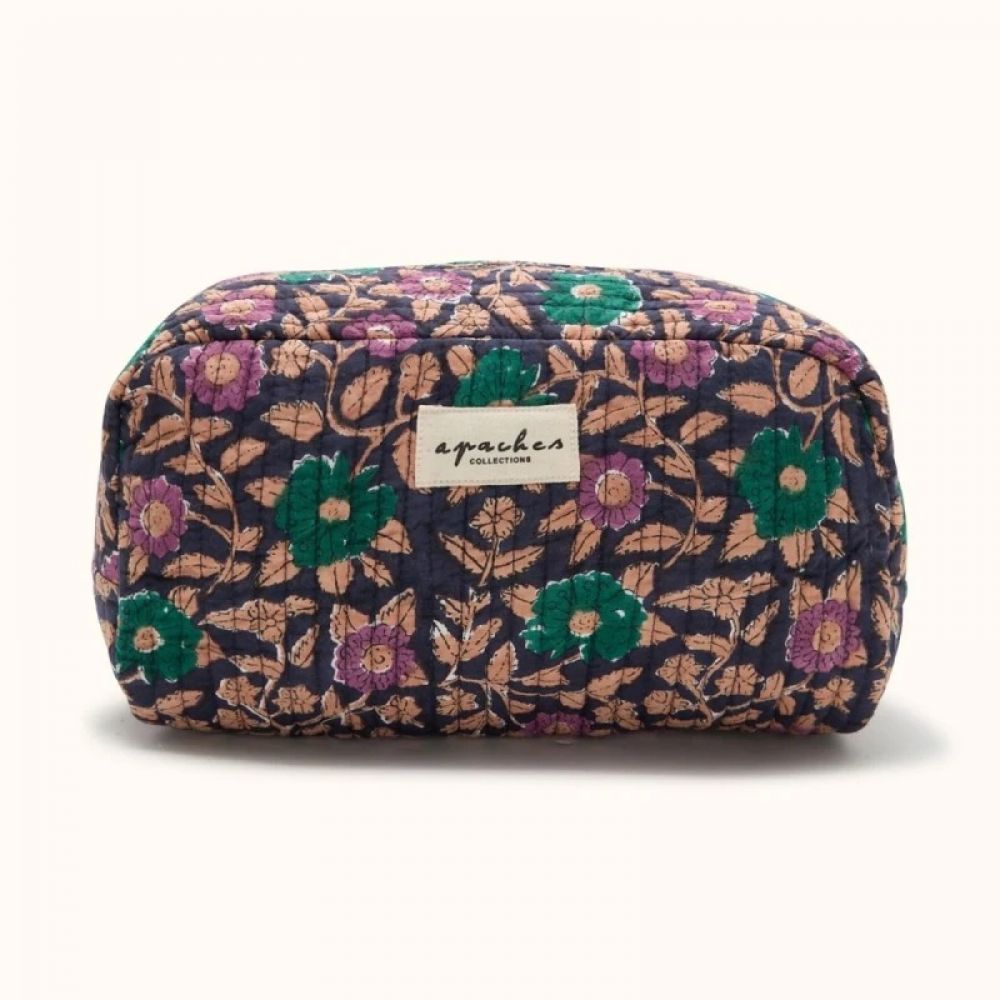 Big Trousse "Gayane" - Coeur Navy Forest