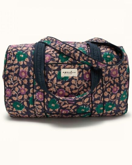 Sac 48h "Buddha" - Coeur Navy Forest