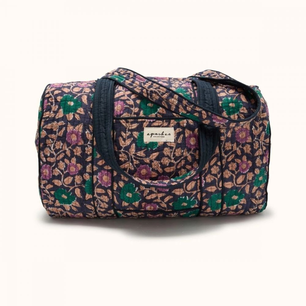 Sac 48h "Buddha" - Coeur Navy Forest