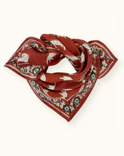 Small Foulard "Manika" - Bengale Fire