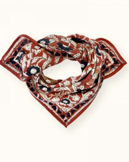 Small Foulard "Manika" - Coeur Fire
