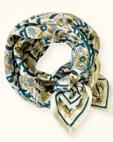 Big Foulard Latika "Bird" - Sable