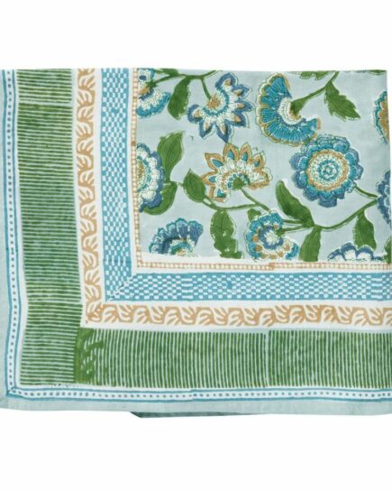 Nappe indienne - Guapao blue green