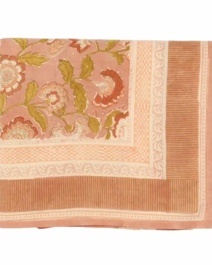 Nappe indienne - Guapao Bois de Rose