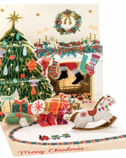 Carte pop-up mini - La nuit de Noël avant Noël