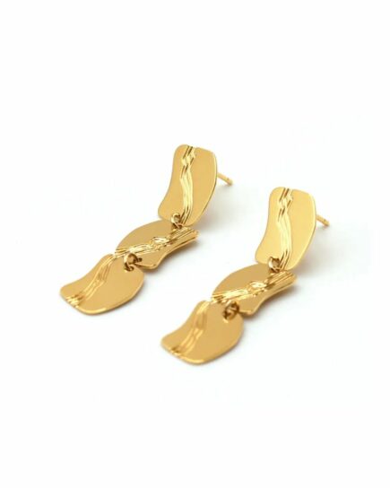 Boucles d'oreille patchwork