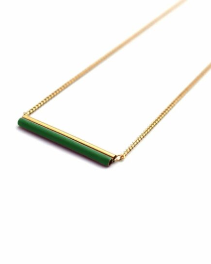 Collier étincelle Vert