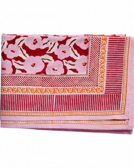 Nappe carrée - Chunni Bordeaux - 170x170cm