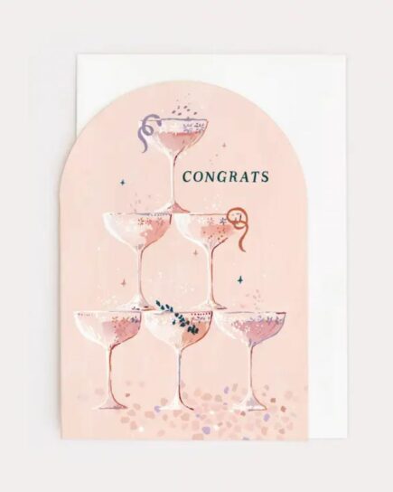 Carte Congrats Champagne