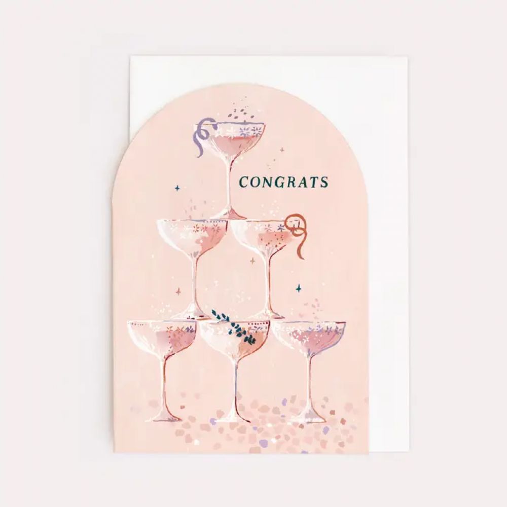 Carte Congrats Champagne
