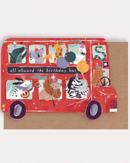 Carte All aboard the birthday bus