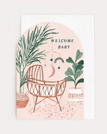 Carte Welcome baby