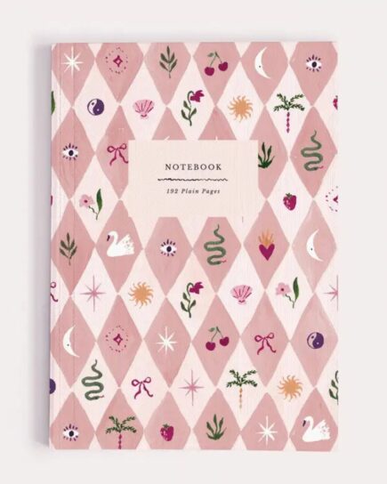 Carnet Arlequin Blush | Journal à Pages Blanches