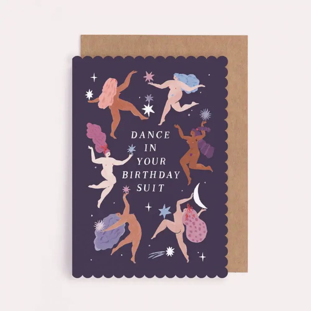 Carte Dance in your birthday suit