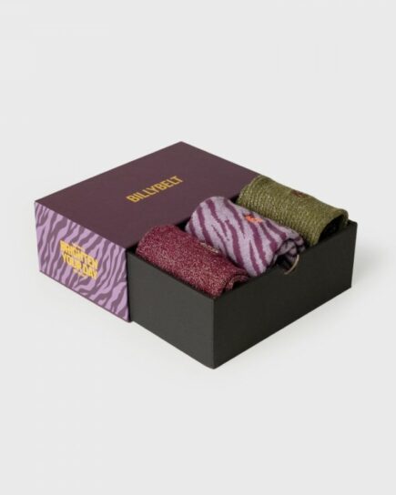 Coffret de chaussettes femme - Brighten your day - Violet