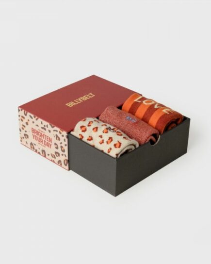 Coffret de chaussettes femme - Brighten your day - Orange