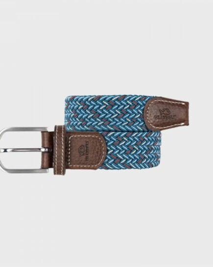 Ceinture tressée élastique multicolore - Alberta