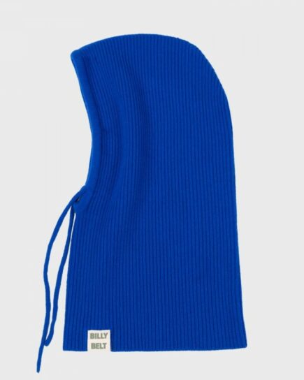 Cagoule en 100% laine - Bleu électrique