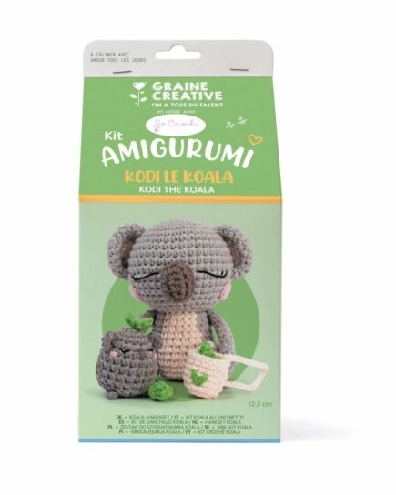 Kit Amigurumi "Kodi le Koala" – Coffret crochet
