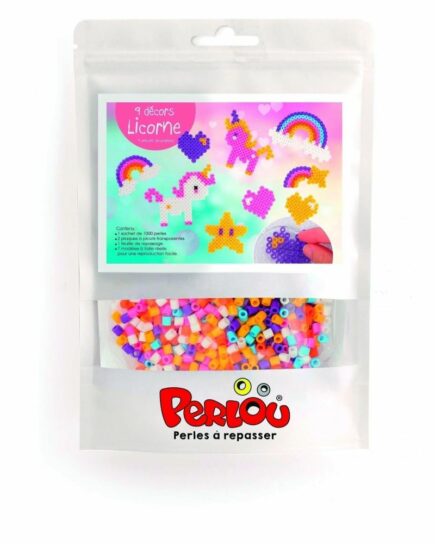 Kit Perlou Licorne arc-en-ciel