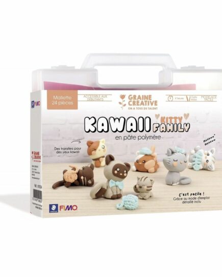 Malette FIMO Kawaii Kitty Family
