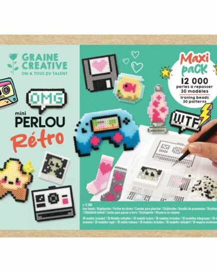 Mini Perlou Kit - Rétro - Activité méditative