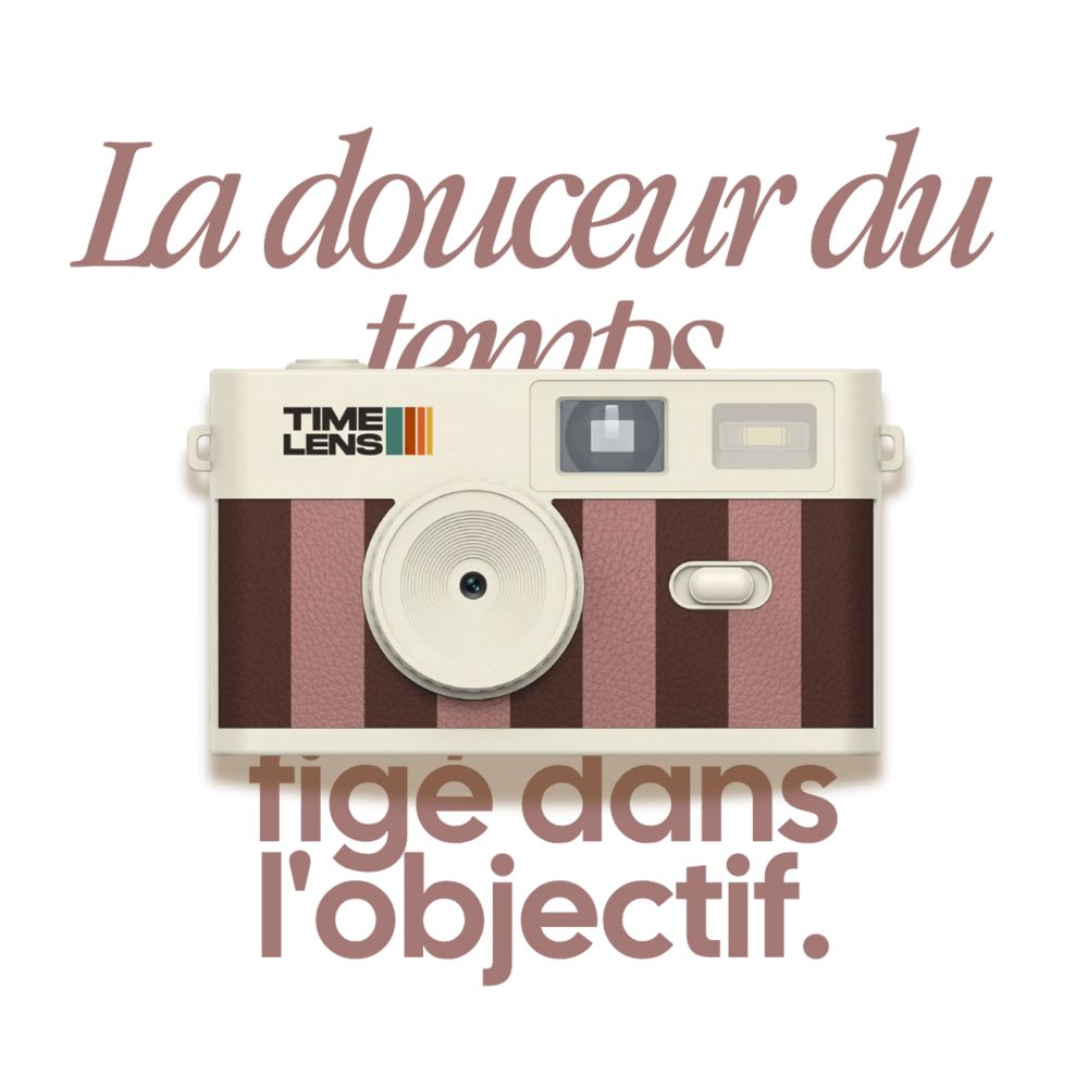 Appareil photo TimeLens® Cream Rosewood
